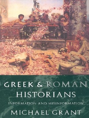 cover image of Greek and Roman Historians